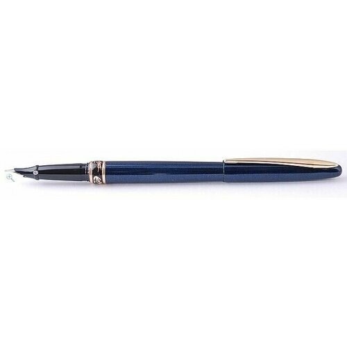 Подарок перьевая ручка CROCODILE 215 темно синяя