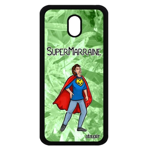 фото Чехол на мобильный samsung galaxy j5 2017, "суперкрестная" супергерой шутка utaupia