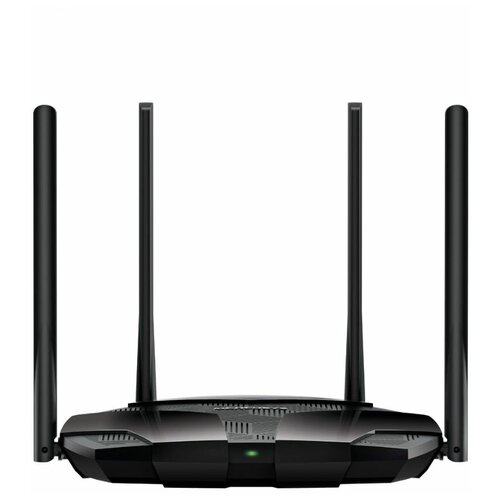 wi fi роутер mercusys mr80x 802 11ax wi fi 6 черный Wi-Fi роутер Mercusys AX3000 Двухдиапазонный (MR80X)