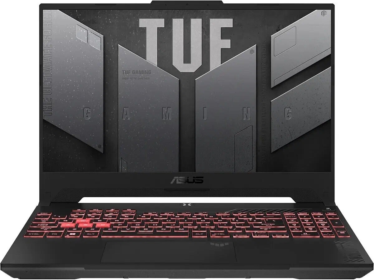 Ноутбук Asus TUF Gaming F17 FX707ZV4-HX055 90NR0FB5-M003B0 (Core i7 2300 MHz (12700H)/16Gb/1024 Gb SSD/17.3"/1920x1080/nVidia GeForce RTX 4060 GDDR6)