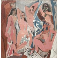Авиньонские девицы картина на холсте Премиум качество Пикассо