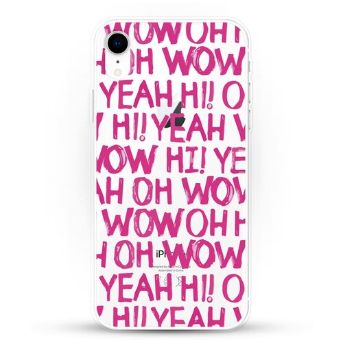 фото Силиконовый чехол oh yeah на apple iphone xr andy & paul