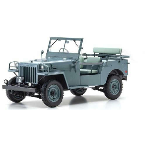 Модель автомобиля Kyosho - Toyota Land Cruiser BJ 4х4 1951, Light Green (Светло-зеленый), 08959G, 1:18