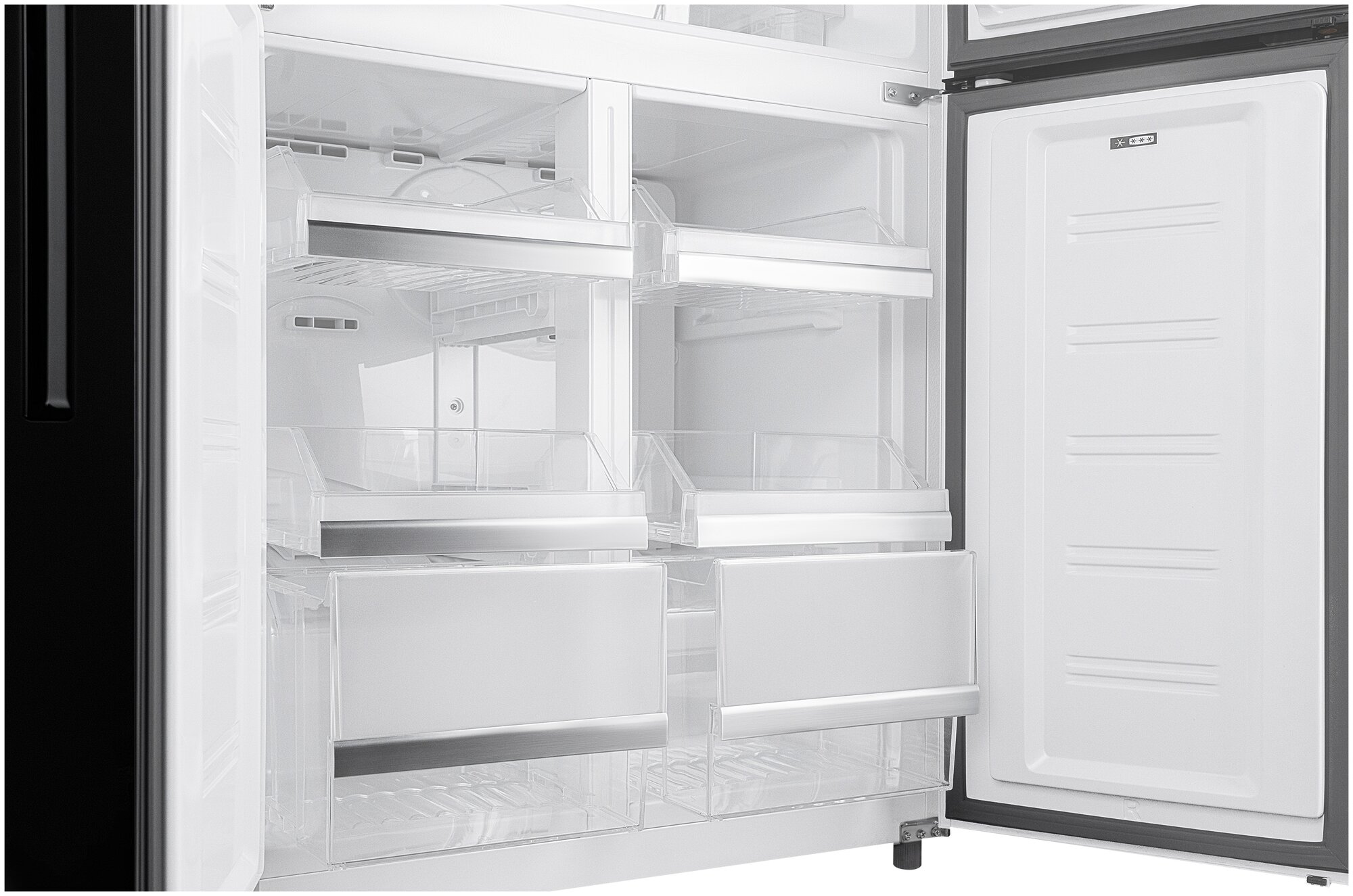 Отдельностоящий холодильник с инвертором Weissgauff WCD 450 WG NoFrost Inverter - фотография № 8