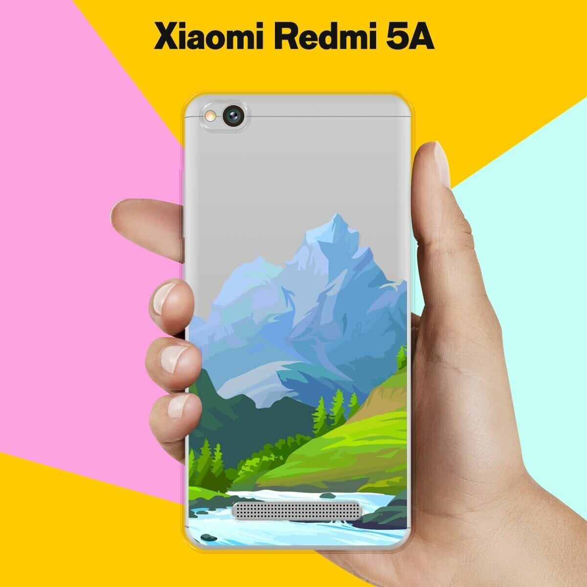 Силиконовый чехол на Xiaomi Redmi 5A Гора / для Сяоми Редми 5А