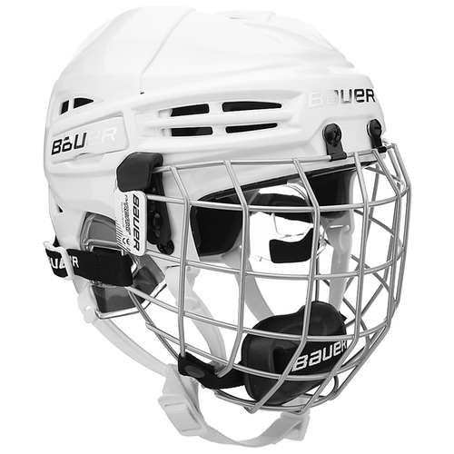 фото Шлем защитный bauer re-akt 100 helmet combo yth, р. junior, white