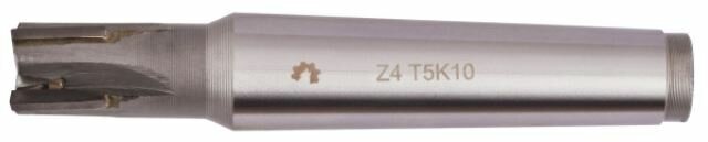 WOLFSTAR Фреза концевая по металлу 14 мм (l16 L98 КМ2) z4 конический хвостовик с прямыми твердосплавными пластинами Т5К10 mc40004