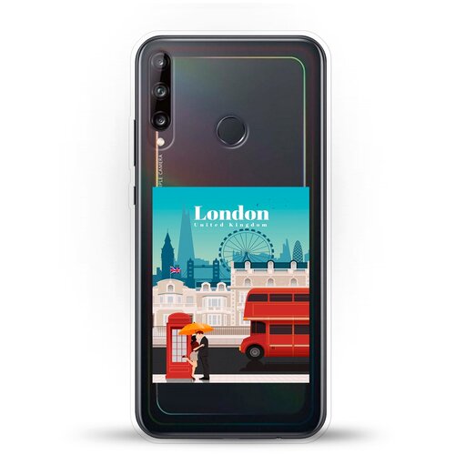 фото Силиконовый чехол london на huawei p40 lite e andy & paul