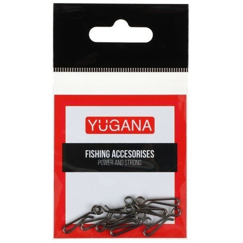 застежка yugana f 6025 1 10 кг 10 шт Застежка YUGANA, F-6025, №2, 14 кг, 10 шт