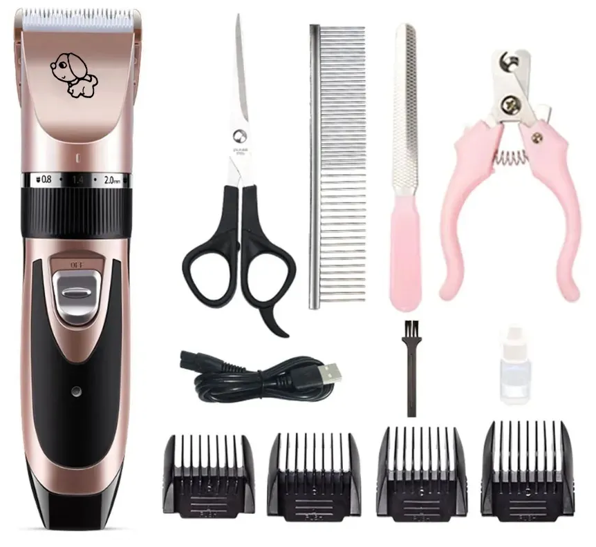 Машинка для стрижки животных Pet grooming hair clipper Kit - фотография № 8