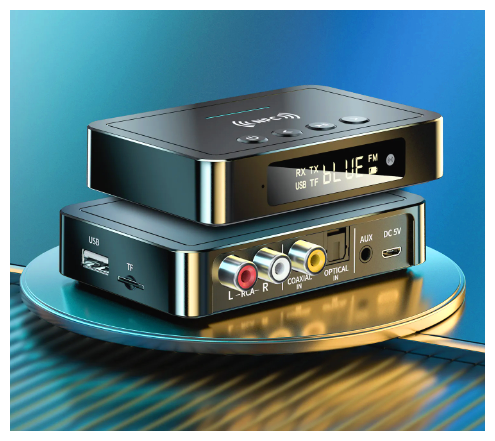 NFC Bluetooth беспроводной аудио адаптер М6 приемник-передатчик Bluetooth 5.0 FM стерео AUX