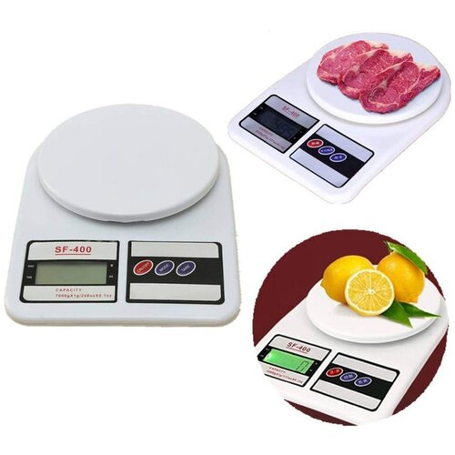 Весы кухонные электронные SF-400, 10 кг. настольные весы для кухни
