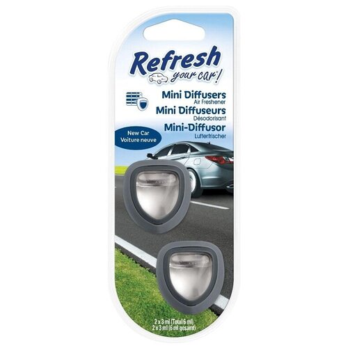 Refresh Your Car Ароматизатор для автомобиля Новая машина 3 мл 