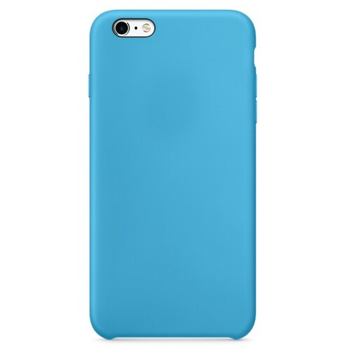 фото Силиконовый чехол silicone case для iphone 6 / 6s, ярко-голубой grand price