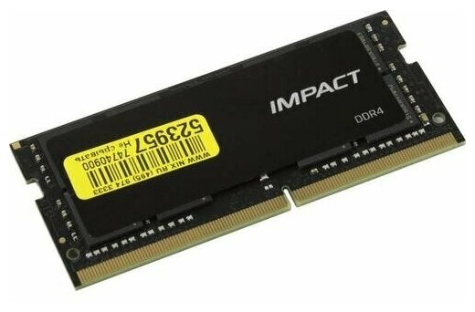 Оперативная память Kingston 32GB 2666MHz DDR4 CL16 SODIMM FURY Impact (KF426S16IB/32)