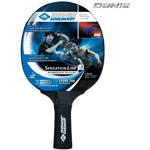 Ракетка для настольного тенниса Donic-Schildkroet Sensation 700 черный