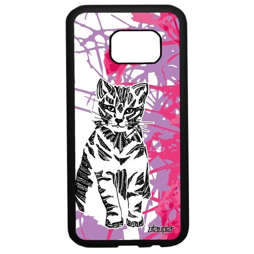 фото Чехол для мобильного galaxy s7, "кот" дикий бенгальский utaupia