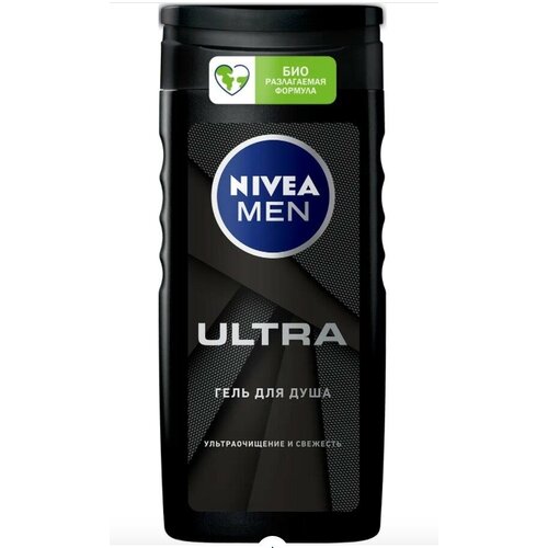 Nivea Men гель для душа Ultra 250мл гель для душа мужской nivea ultra 250мл германия