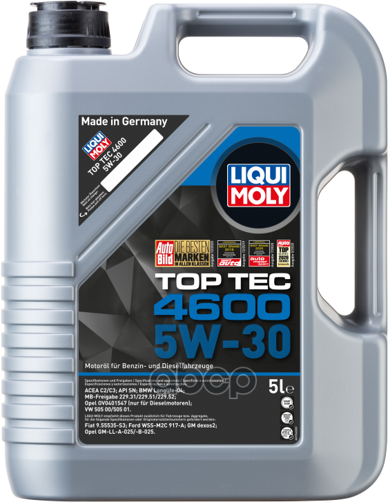 8033 LIQUI MOLY Top Tec 4600 5W-30 - 5 л