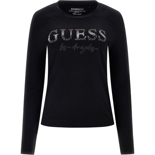 фото Лонгслив guess, размер 42/xs, черный