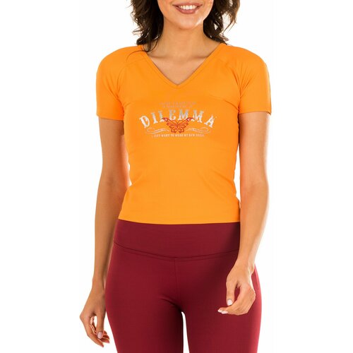 фото Топ dilemma, размер 48, желтый