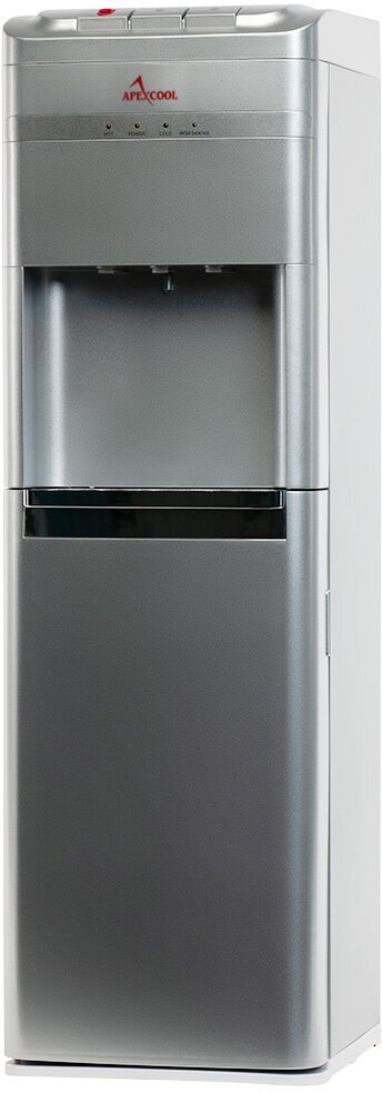 Кулер для воды с нижней загрузкой APEXCOOL HD1363LDN серебристый - фотография № 1