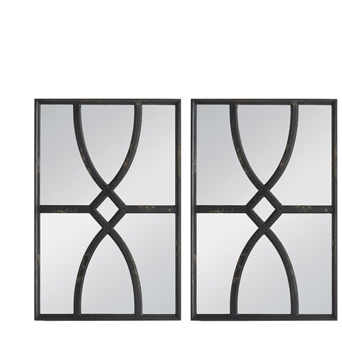 фото Зеркало 40x3x60см, набор 2 предмета glasar