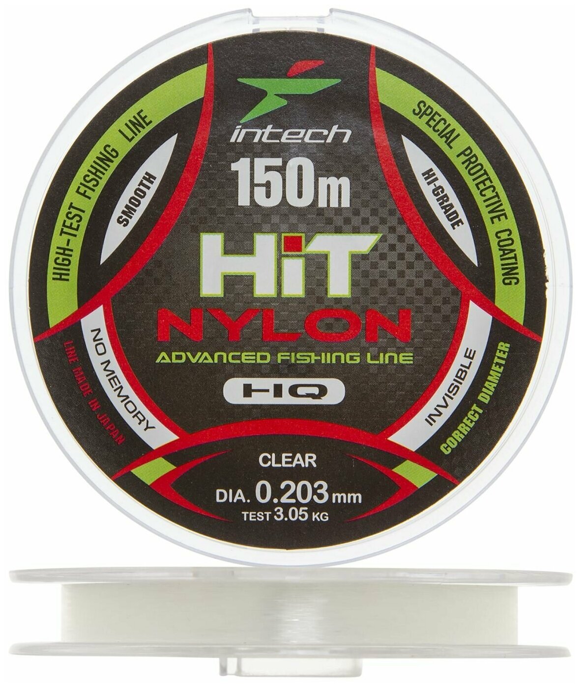 Леска Intech Hit Nylon 0.355 150м