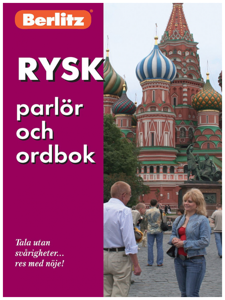 Русский разговорник и словарь для говорящих по-шведски