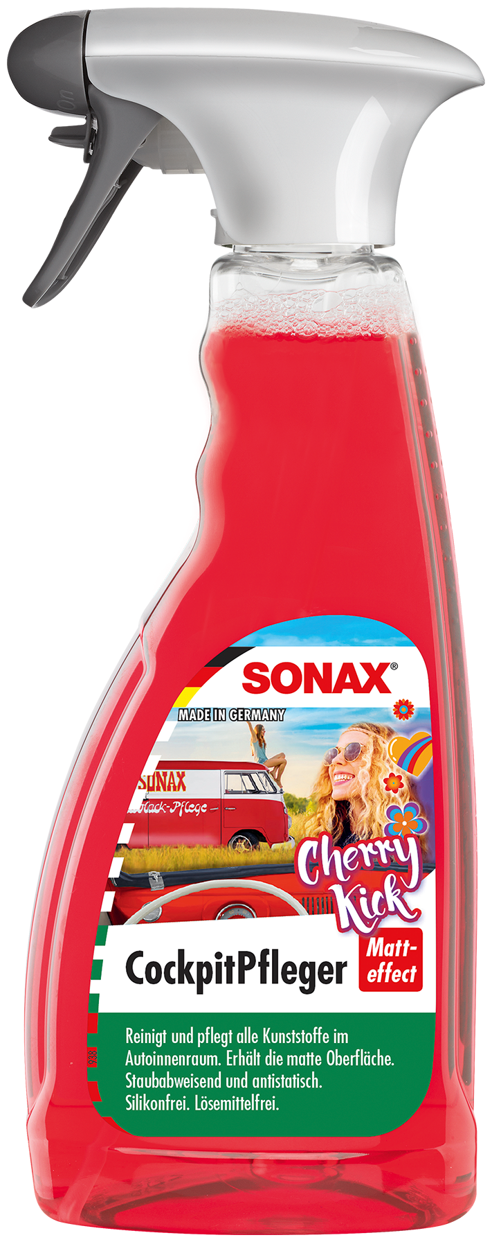 SONAX 255241 Очиститеь пастика наружного и саона 500м Xtreme SONAX