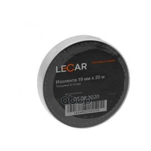 изолента пвх цвет черный 15 мм х 20 м lecar lecar000073006 lecar арт lecar000073006 Изолента Пвх, Цвет: Белый, 15 Мм Х 20 М Lecar Lecar000093006 LECAR арт. LECAR000093006