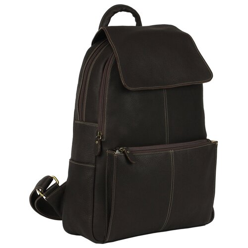 фото Рюкзак bufalo, фактура гладкая, коричневый