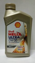 Shell Масло Моторное Shell Helix Ultra Professional 0W-30 1Л.