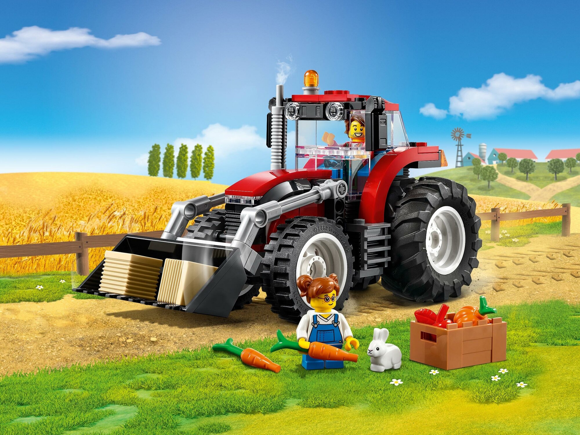 Конструктор LEGO City 60287 Трактор - фото №13