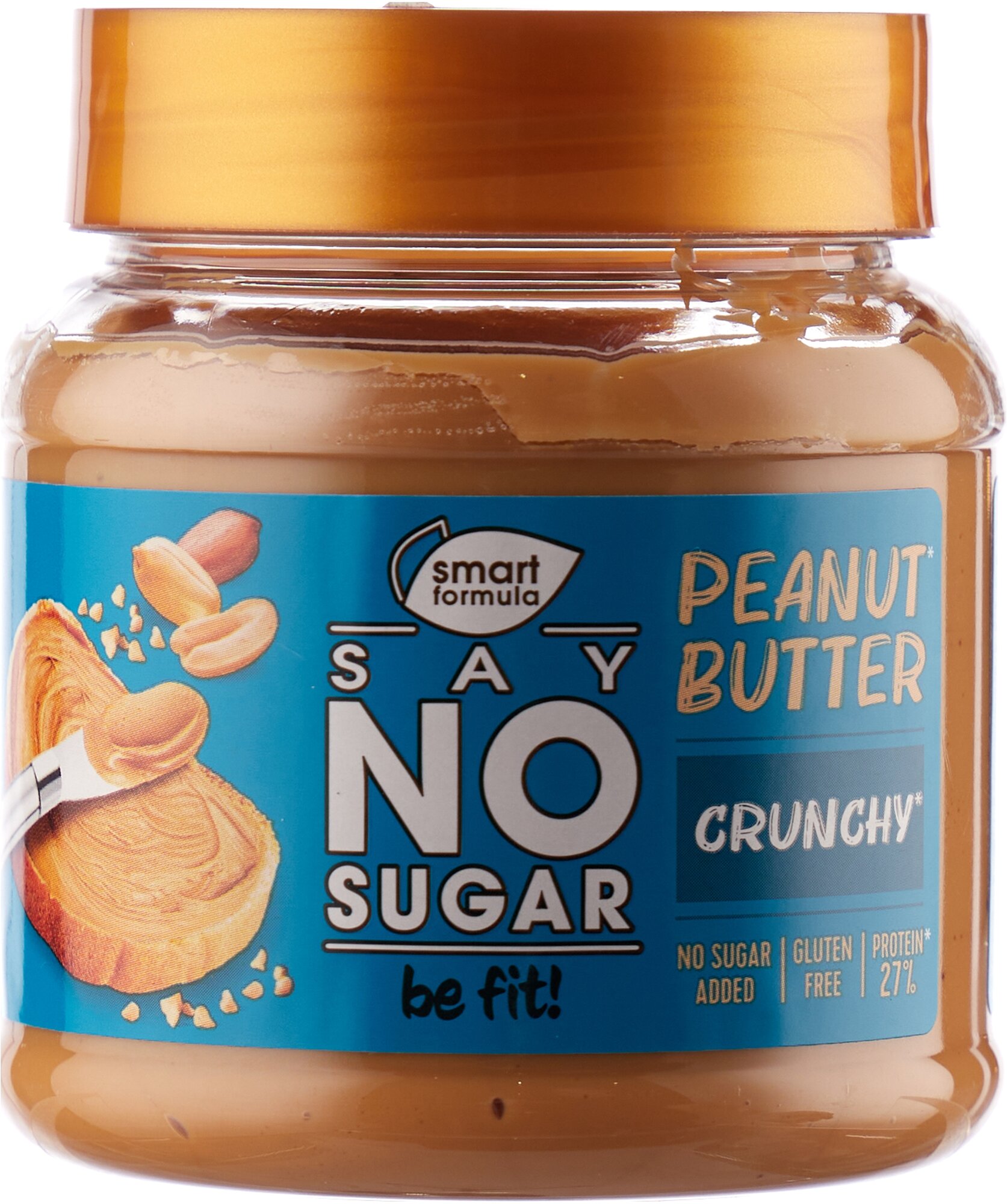 "Smart Formula", арахисовая паста Say No Sugar, 270 г