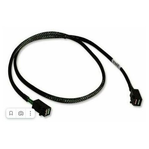 кабель acd mini sas hd 4x sata sideband acd sff8643 satasb 0 3 м серый Кабель Cable ACD-SFF8643-06M, INT, SFF8643-SFF8643 ( HDmSAS -to- HDmSAS internal cable, w/SideBand), 60cm