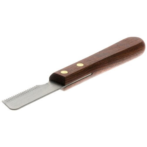 фото Тримминговочный нож hello pet 23820w, коричневый