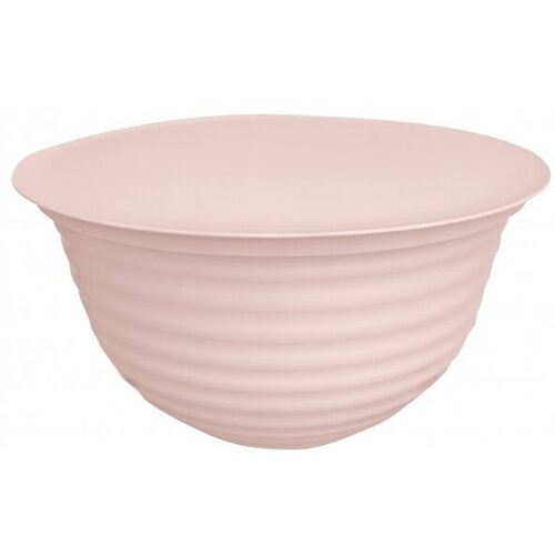 Салатник VERA 4.5л 25.5см с крышкой микс цветов