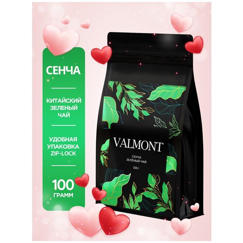 VALMONT Китайский листовой зелёный чай Сенча, 100 г