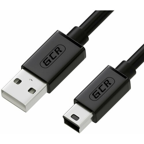 Кабель USB - miniUSB, 0.3м, Greenconnect (GCR-UM2M5P-BB2S-0.3m) кабель соединительный usb m miniusb m bandridge bcl4402 2 0 метра