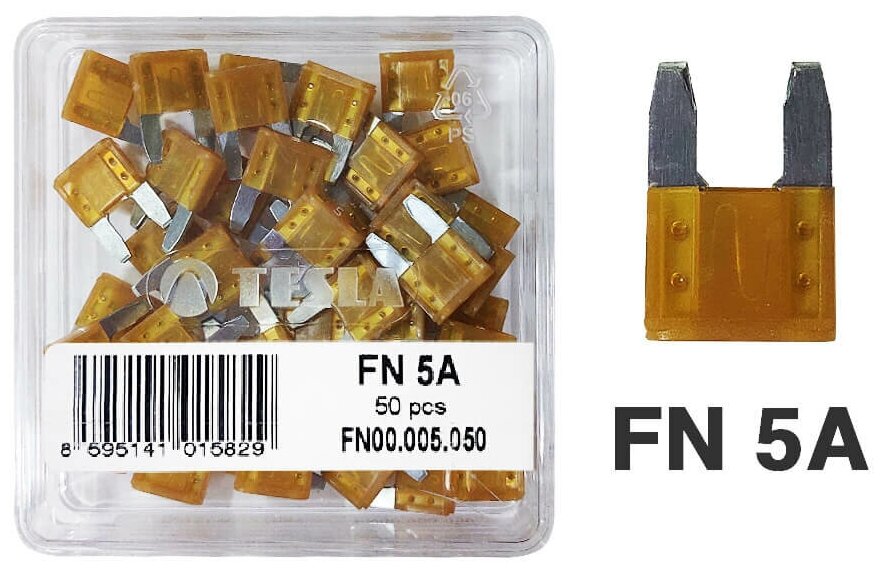Предохранители FN5A мини (10 шт) Тесла