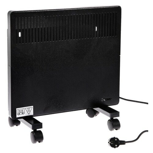 Обогреватель РЭМО СБ-10001 B конвекторный настенныйнапольный 1000 Вт 15 м чёрный 758300₽