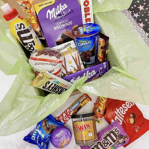 Изображение товара Сюрприз - рандом бокс с европейскими, азиатскими сладостями