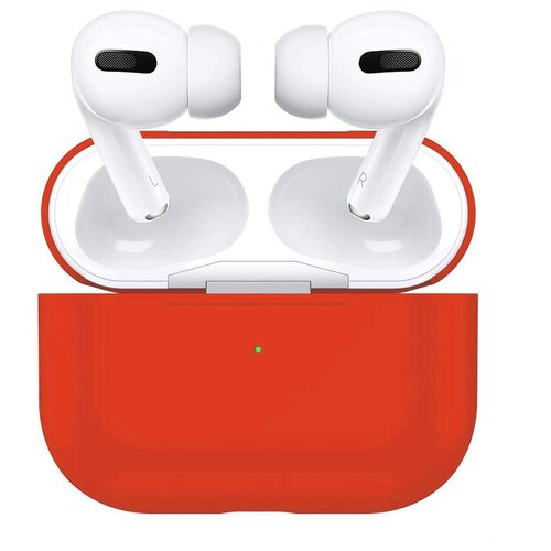 фото Чехол для apple airpods pro силиконовый innozone - красный (app-20c-m-06)