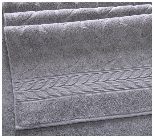 Текс-Дизайн Полотенце махровое Совершенство светло-серый (70x140)