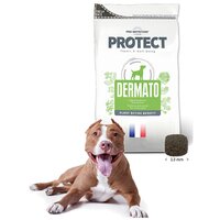 Сухой корм для собак Pro-Nutrition Flatazor Protect Dermato при проблемах с кожей и шерстью (12кг)