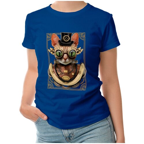 фото Футболка roly, размер m, синий