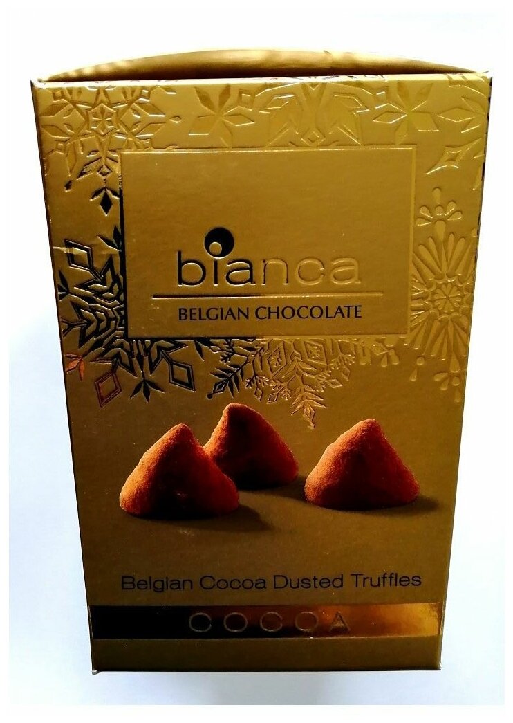 Трюфели BIANCA со вкусом какао Gold, 175 г - фотография № 2