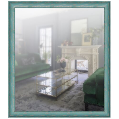 фото Зеркало в широкой раме 70 x 80 см, модель p045076 аурита