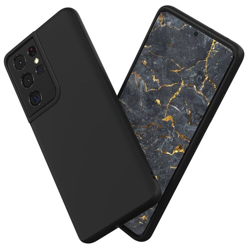 фото Чехол-накладка rhinoshield solidsuit черный для samsung galaxy s21 ultra